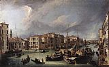 Background Wall Art - The Grand Canal with the Rialto Bridge in the Background